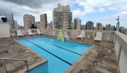 Apartamento Garden com 2 dormitórios à venda, 73 m² - Gonzaga - Santos/SP