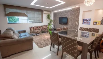 Casa sobreposta alta duplex com 4 quartos à venda no Campo Grande, em Santos.