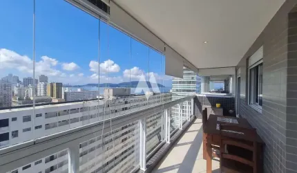Apartamento  vista mar á venda em Santos  - 2 dormitórios , 73 m²  - Gonzaga - Santos/SP