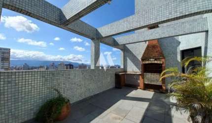 Cobertura Duplex à venda com 370m² no Boqueirão - Santos/SP