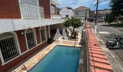 Casa Sobrado com 4 quartos e piscina à venda na Vila Belmiro - Santos/SP