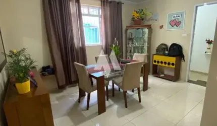 Casa geminada com 4 dormitórios, 2 vagas - Aparecida /Santos