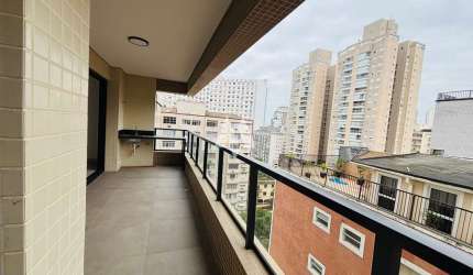 Apartamento à Venda com 2 dormitórios e vaga demarcada em José Menino, Santos/SP
