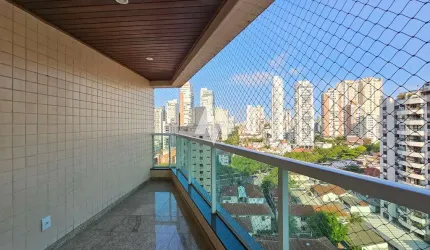 Apartamento 4 Quartos 3 vagas e lazer para Locação no Boqueirão -  Santos/SP