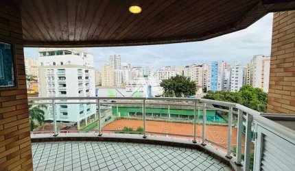 Apartamento para Locação com 3 dormitórios e 2 vagas demarcadas - Boqueirão / Santos