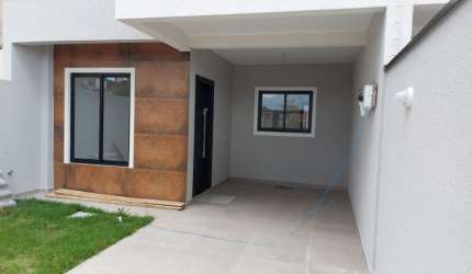 CASA ESTILO MODERNO, 3Q (1SUÍTE) AQUEC A GÁS, ESPAÇO DE TERRENO