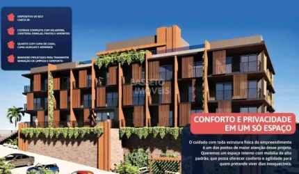 Apartamento com 1 quarto à venda na Rua Vital, 348, Praia do Rosa, Imbituba por R$ 355.645