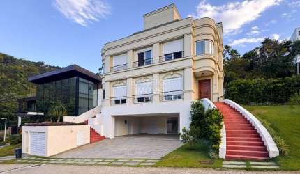 Casa em condomínio fechado com 4 quartos à venda na Rodovia Haroldo Soares Glavan, 115, Cacupé, Florianópolis por R$ 5.300.000
