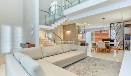 Casa em condomínio fechado com 3 quartos à venda na Rua Augusto Zibarth, 1245, Uberaba, Curitiba, 255 m2 por R$ 2.690.000