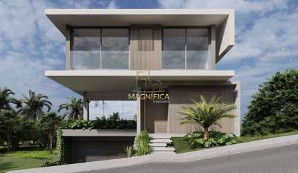 Casa em condomínio fechado com 4 quartos à venda na Rua Hermenegildo Luca, 101, Butiatuvinha, Curitiba, 360 m2 por R$ 5.480.000