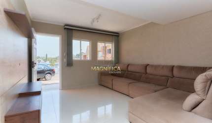 Casa em condomínio fechado com 3 quartos à venda na Rua Benjamin Cavet, 181, São Braz, Curitiba, 170 m2 por R$ 699.000