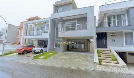 Casa em condomínio fechado com 4 quartos à venda na Rua Maria Luiza Bazzani Natal, 381, Uberaba, Curitiba, 281 m2 por R$ 2.670.000