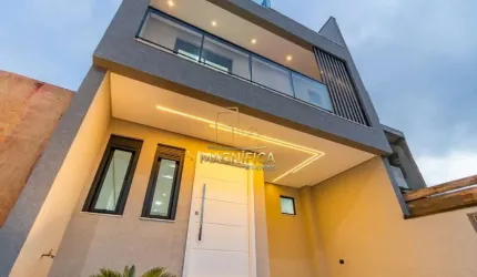 Casa em condomínio fechado com 3 quartos à venda na Rua Uriel Nogueira dos Santos, 559, Campo de Santana, Curitiba, 129 m2 por R$ 700.000