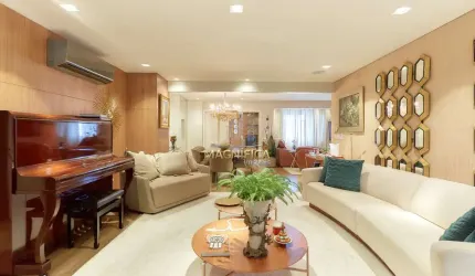 Apartamento com 4 quartos à venda na Rua Chichorro Júnior, 143, Cabral, Curitiba, 183 m2 por R$ 2.250.000