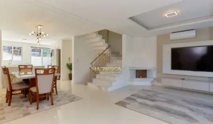 Casa em condomínio fechado com 3 quartos à venda na Rua Desembargador Otávio do Amaral, 1675, Mercês, Curitiba, 243 m2 por R$ 1.950.000