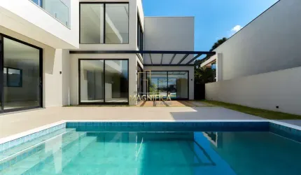 Casa em condomínio fechado com 4 quartos à venda na Rua Inácio Wichnewski, 920, Orleans, Curitiba, 560 m2 por R$ 4.950.000