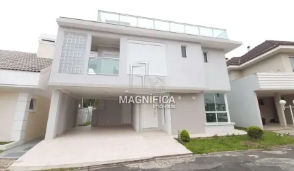 Casa em condomínio fechado com 4 quartos à venda na Rua Antônio Turíbio Teixeira Braga, Santa Felicidade, Curitiba, 354 m2 por R$ 1.820.000