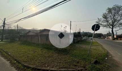 Terreno com duas casa à venda, 480 m  por R  650.000 - Pilarzinho - Curitiba PR