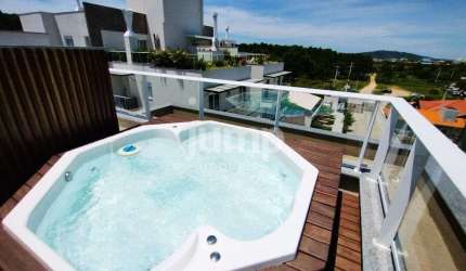 Residencial Saint Exupéry - Cobertura mobiliada com 2 dormitórios à venda, 179 m² - Campeche - Florianópolis/SC