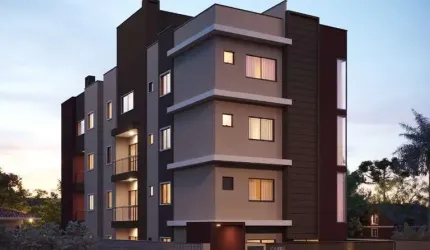 Apartamento com 3 quartos à venda no Bom Jesus, São José dos Pinhais , 74 m2 por R$ 514.900