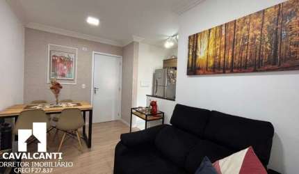 Apartamento com 2 quartos para alugar na Cidade Jardim, São José dos Pinhais , 46 m2 por R$ 1.700