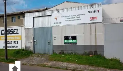 Barracão / Galpão / Depósito com 3 salas para alugar em São Pedro, São José dos Pinhais , 400 m2 por R$ 8.500