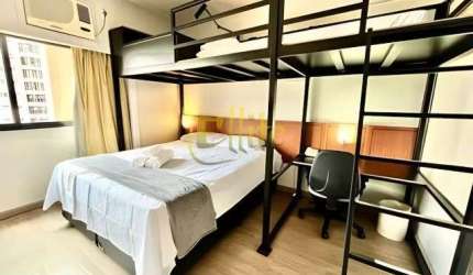 Flat para locação na Vila Clementino, totalmente mobiliado com serviços! Próximo da estações Hospital SP e AACD!