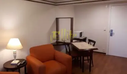 Flat para alugar no Jardins, totalmente mobiliado com serviços, próximo Av. Brigadeiro Luis Antonio!