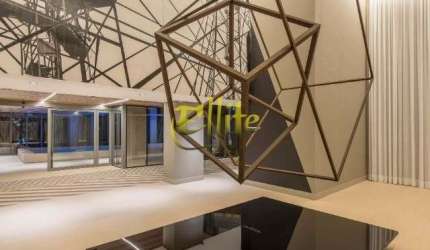 Flat para alugar alto padrão em Pinheiros, totalmente mobiliado com serviços, fácil acesso a Marginal Pinheiros!