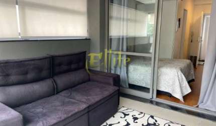 Apartamento mobiliado de 01 dormitório na região do Brooklin em São Paulo, próximo a estação de metrô Brooklin!