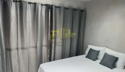 Apartamento mobiliado com 01 dormitório para locação na região do Brooklin em São Paulo!