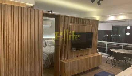 Apartamento com 01 dormitório para locação na Rua Sansão Alves dos Santos na região do Brooklin, São Paulo - SP.
