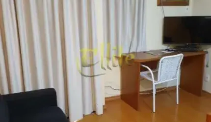 Flat para venda em Moema, totalmente mobiliado com serviços!