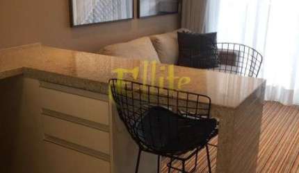 Apartamento mobiliado para alugar em Pinheiros, próximo da estação Pinheiros do Metrô!