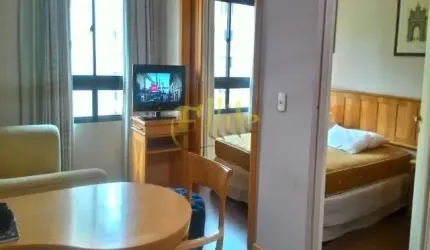 Flat para LOCAÇÃO em Pinheiros, totalmente mobiliado com serviços, próximo ao Hospital das Clinicas!