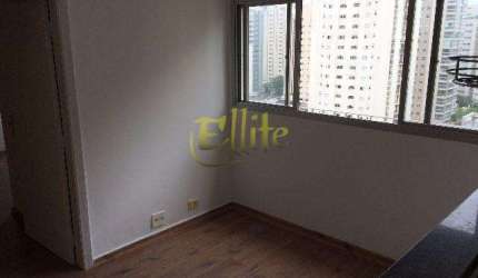 Apartamento sem mobília com 01 dormitório para locação na região de Pinheiros em São Paulo!