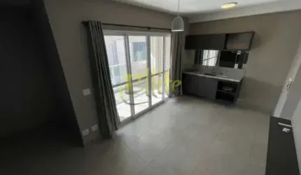 Apartamento semi mobiliado com 01 dormitório para locação e venda na região do Brooklin em São Paulo!