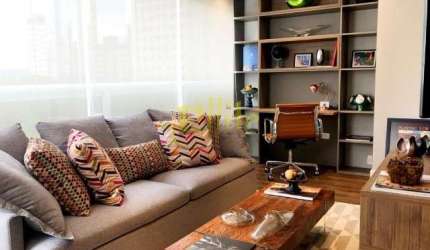 Apartamento de 01 dormitório totalmente mobiliado e decorado para locação na região do Itaim Bibi em São Paulo!