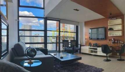 Apartamento duplex para locação com 1 dormitório na região da Vila Nova Conceição em São Paulo!