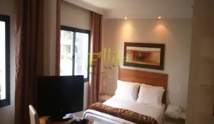 Flat para locação na Bela Vista, totalmente mobiliado com serviços, proximo do faculdade FGV, MASP e Shopping Cidade SP!