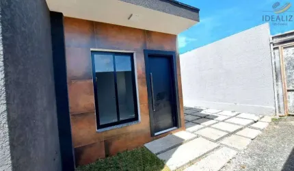 Casa com 3 quartos à venda na Rua Antônio Zaramella, Colônia Rio Grande, São José dos Pinhais, 59 m2 por R$ 489.000