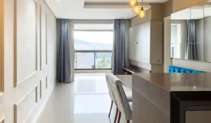 Apartamento 3 dormitórios sendo 1 suíte mobiliado Itacorubi Florianópolis SC
