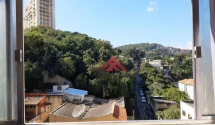 Quarto e Sala à Venda no Centro de Niterói, Rua Marques de Paraná, Varanda, Vaga de Garagem, Lazer, 56 m², R$ 300.000,00