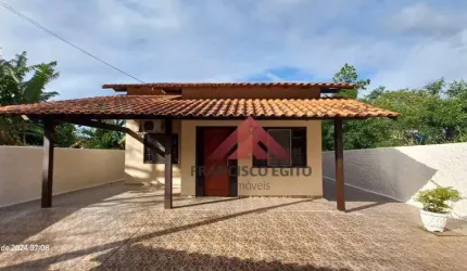 Casa 3 quartos à venda, Vagas, Varanda, Quintal, 117 m² por R$ 380.000,00 - São José do Imbassaí - Maricá/RJ