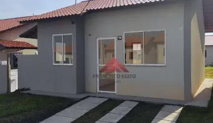 Casa com 2 dormitórios, 45 m² - venda por R$ 185.000,00 ou aluguel por R$ 1.126,00/mês - Três Pontes - Itaboraí/RJ