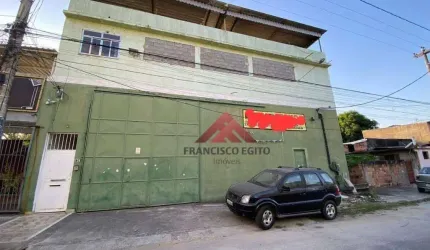 Galpão, 800 m - venda por 2.580.000 ou aluguel por  15.075-mês - Nova Cidade - São Gonçalo-RJ