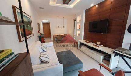 Apartamento com 2 quartos à venda, 89m por R$ 850.000 - Icaraí - Niterói/RJ