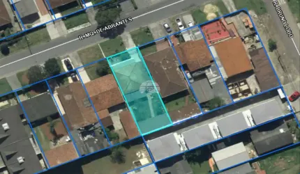 Terreno à venda na Rua Marquês de Abrantes, 126, Bairro Alto, Curitiba, 346 m2 por R$ 312.000