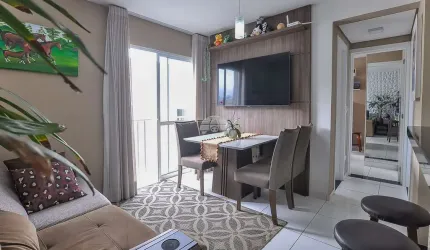 Apartamento com 2 quartos à venda na Rua Padre Paulo Canelles, 349, Santa Cândida, Curitiba, 49 m2 por R$ 280.000