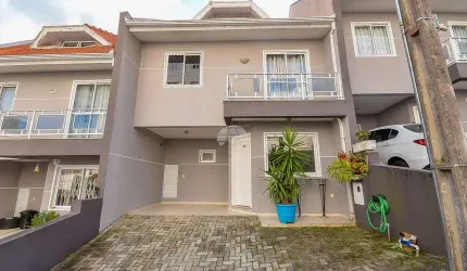 Casa em condomínio fechado com 3 quartos à venda na Avenida Monteiro Tourinho, 938, Tingui, Curitiba, 109 m2 por R$ 650.000